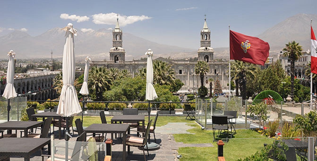Katari Hotel At Plaza De Armas Arequipa Eksteriør bilde