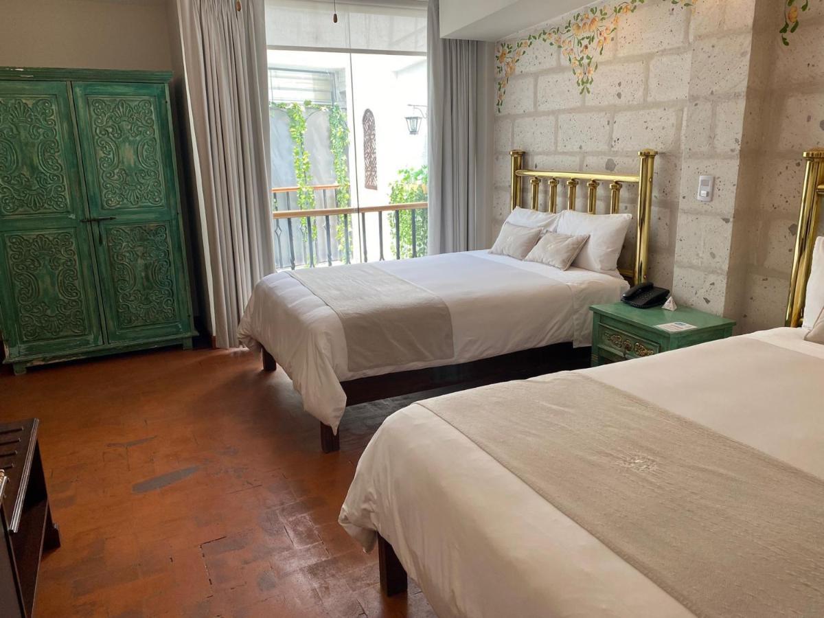 Katari Hotel At Plaza De Armas Arequipa Eksteriør bilde