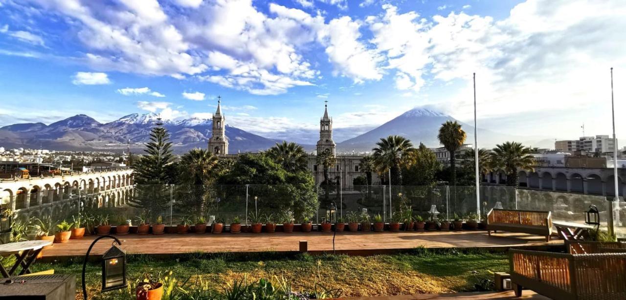Katari Hotel At Plaza De Armas Arequipa Eksteriør bilde
