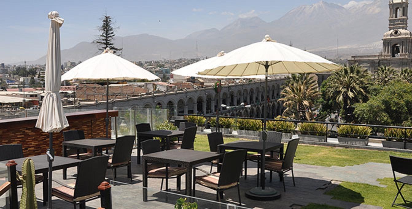 Katari Hotel At Plaza De Armas Arequipa Eksteriør bilde