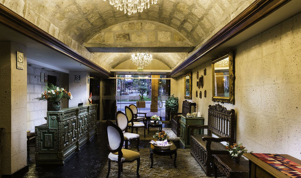 Katari Hotel At Plaza De Armas Arequipa Eksteriør bilde