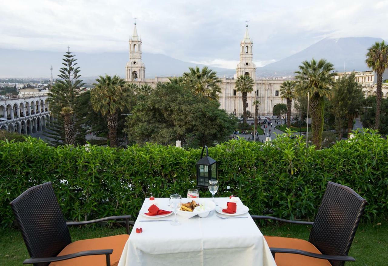 Katari Hotel At Plaza De Armas Arequipa Eksteriør bilde